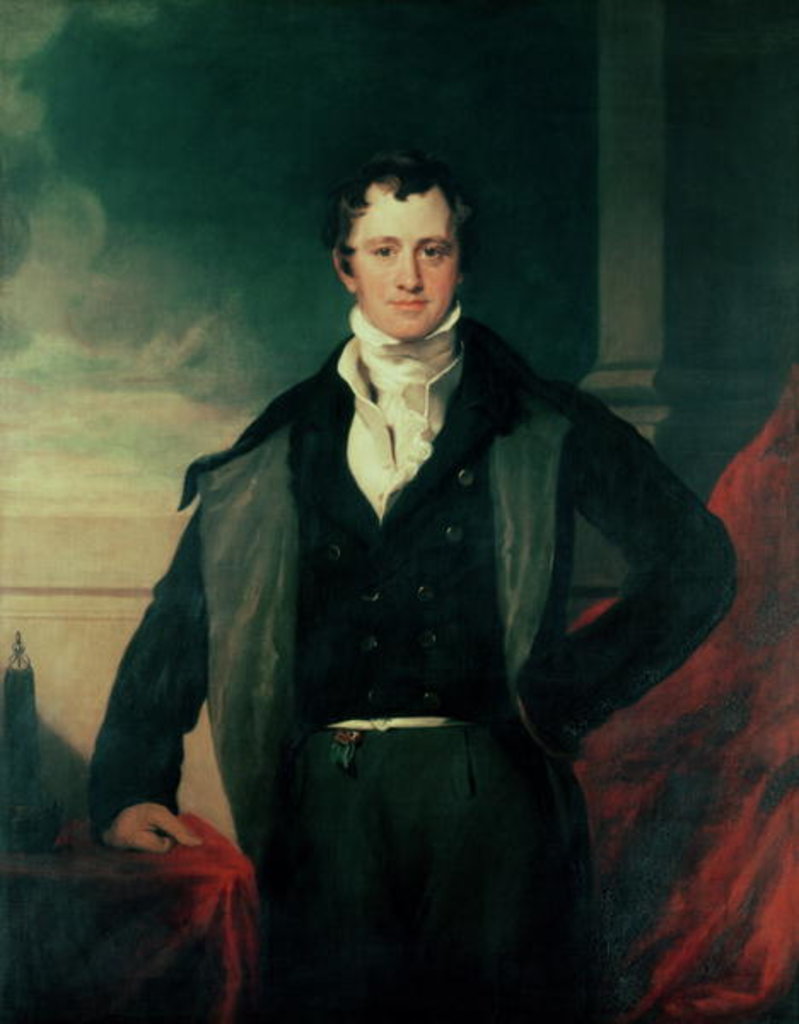 Detail of Sir Humphry Davy, 1831 by Henry William Pickersgill