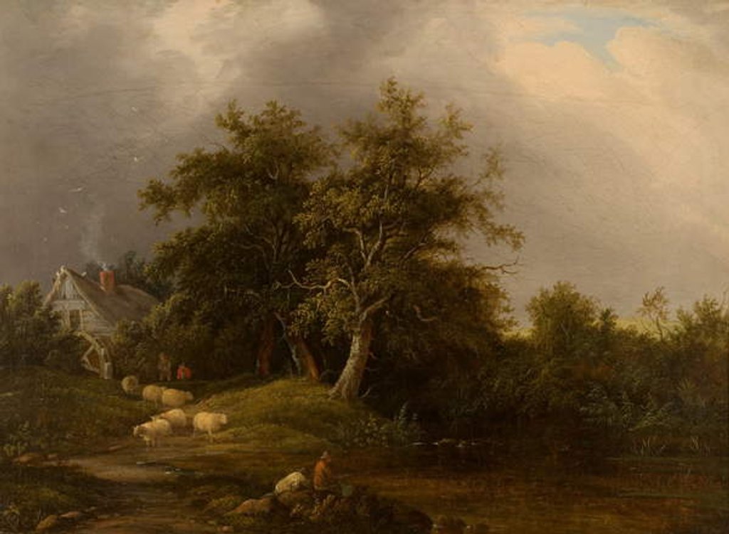 Detail of Landscape by School English