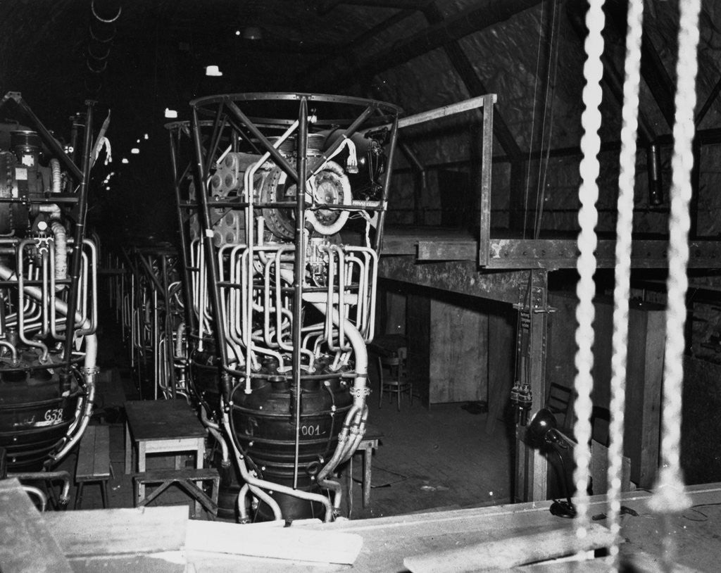 Detail of V-2 Rocket Engine by Corbis