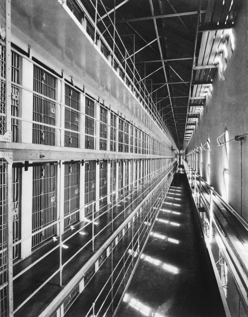 Detail of Interior View of Soledad Prison by Corbis