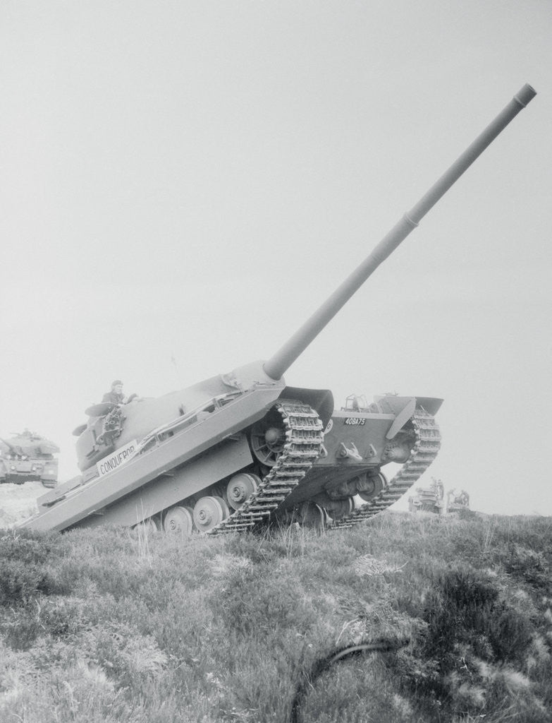 Detail of British Conqueror Tank by Corbis