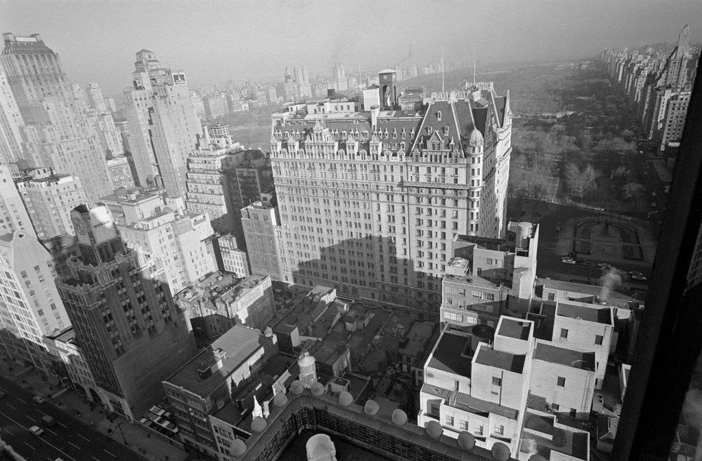 Detail of Aerial View of Manhattan and Central Park by Corbis