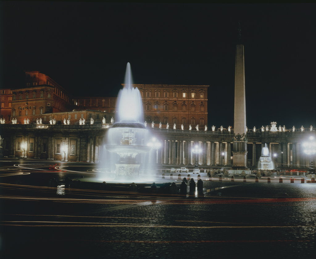 Detail of Saint Peter's Square by Corbis