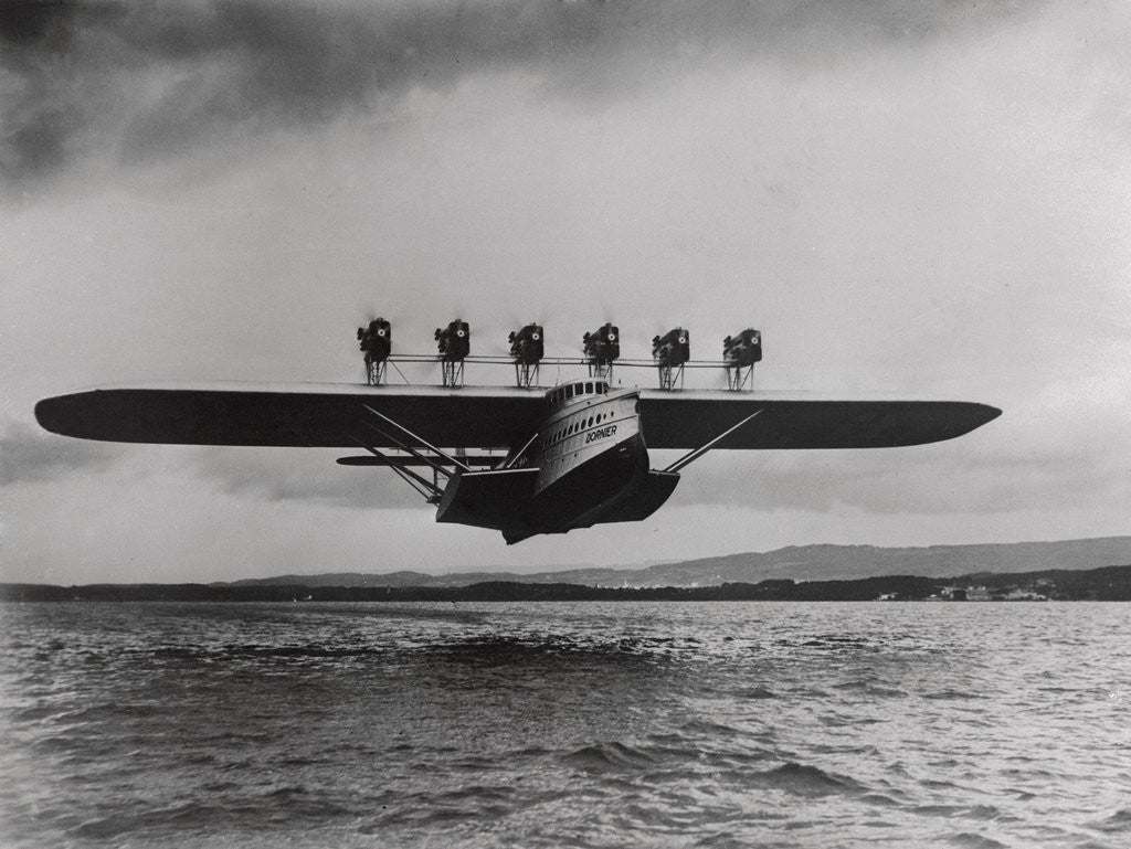 Detail of Flying Boat Dornier Do X by Corbis