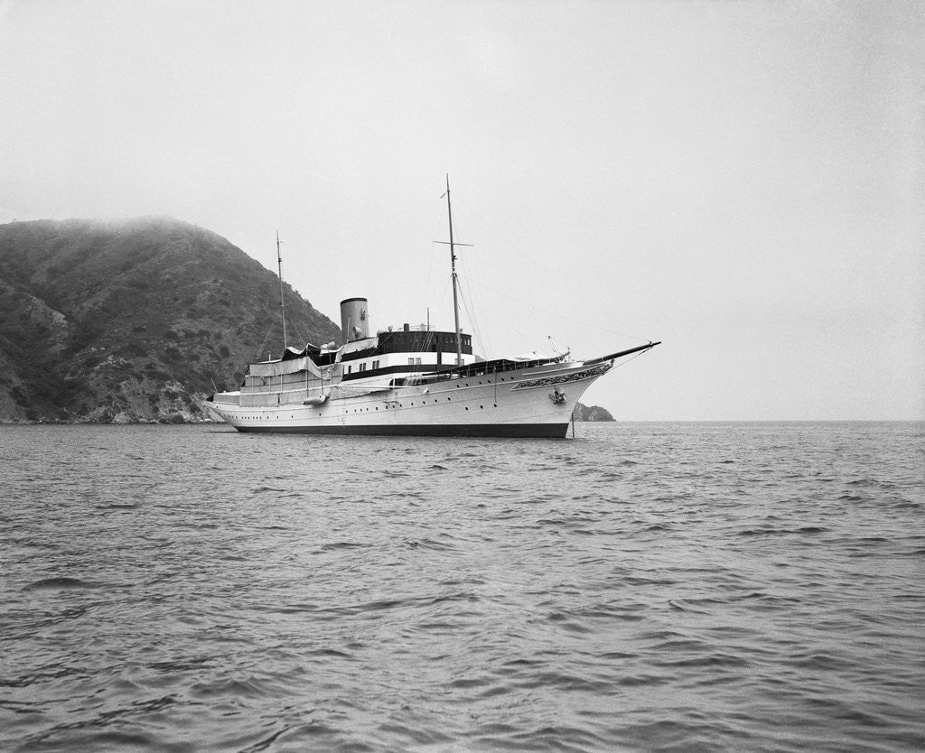 Detail of Side View of Howard Hughes Yacht Southern Cross by Corbis