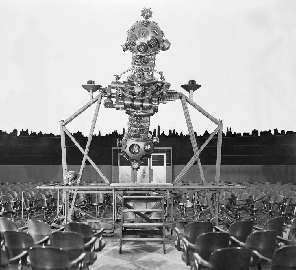 Detail of Interior of Hayden Planetarium by Corbis