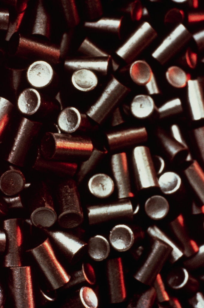 Detail of Display of Uranium Pellets by Corbis