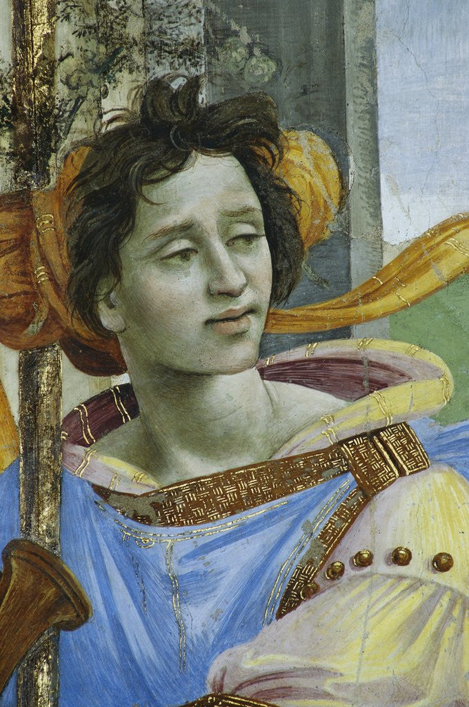 Detail of Detail of Saint John the Evangelist Reuscitating Druisana by Filippino Lippi