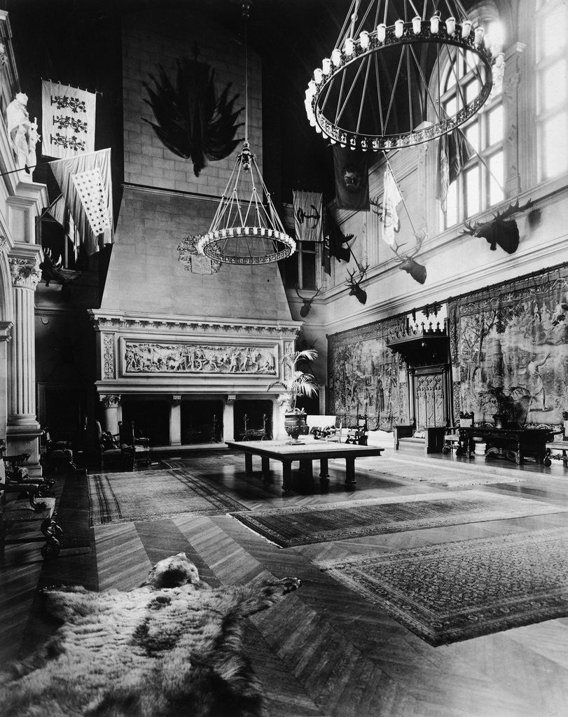 Detail of Banquet Hall in Biltmore Mansion by Corbis