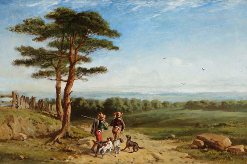 Detail of Landscape by James Baker Pyne