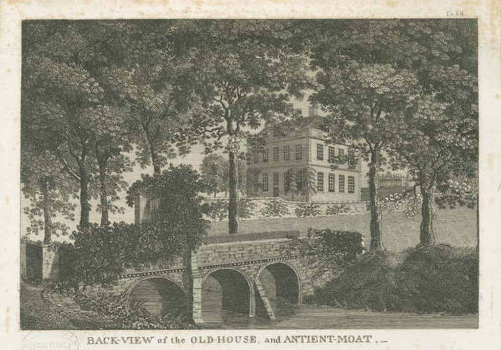 Detail of Bescot Hall: engraving, nd [late 19th cent] by Stebbing Shaw