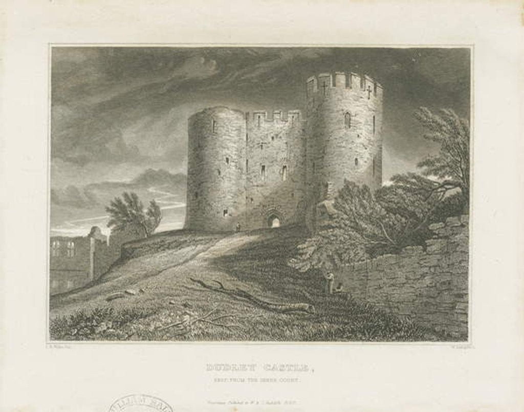 Detail of Dudley Castle - The Keep by William Radclyffe