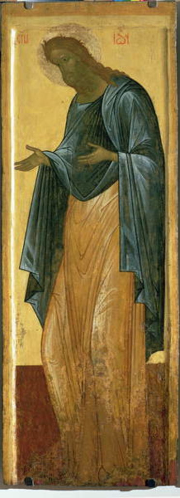 Detail of St. John the Forerunner by Andrei Rublev