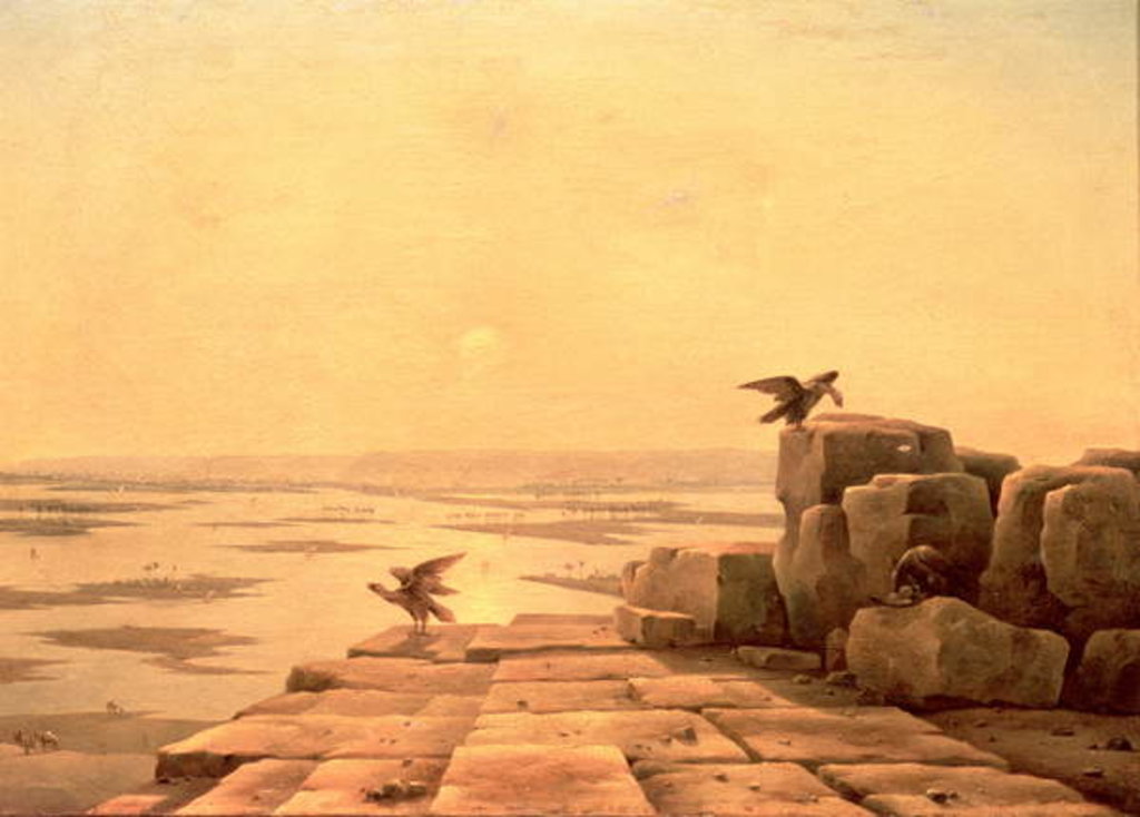 Detail of Overflow of the Nile, 1842 by Grigory Tchernezov