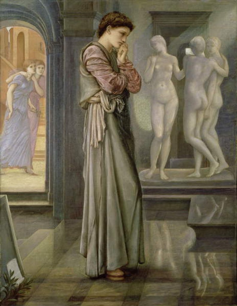 Detail of Pygmalion and the Image: The Heart Desires, 1868 by Edward Coley Burne-Jones