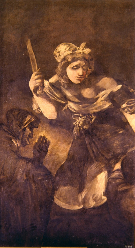 Detail of Judith and Holofernes by Francisco Jose de Goya y Lucientes