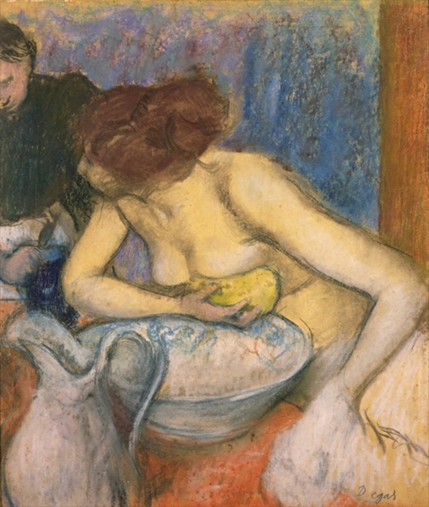 Detail of The Toilet, 1897 by Edgar Degas