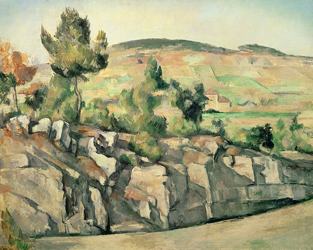 Detail of Hillside in Provence, c.1890-2 by Paul Cezanne