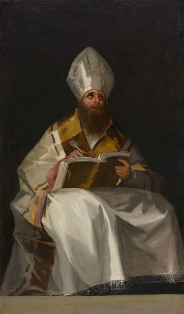 Detail of Saint Ambrose, c.1796-1799 by Francisco Jose de Goya y Lucientes