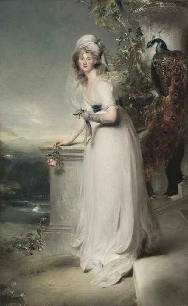 Detail of Portrait of Catherine Grey, Lady Manners, 1794 by Thomas Lawrence