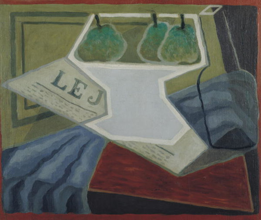 Detail of The Fruit Bowl, 1925-27 by Juan Gris