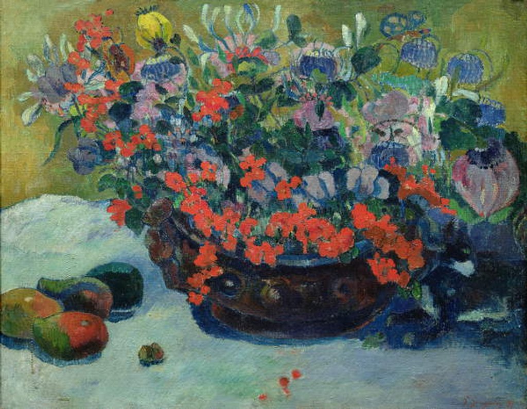 Detail of Bouquet of Flowers, 1897 by Paul Gauguin