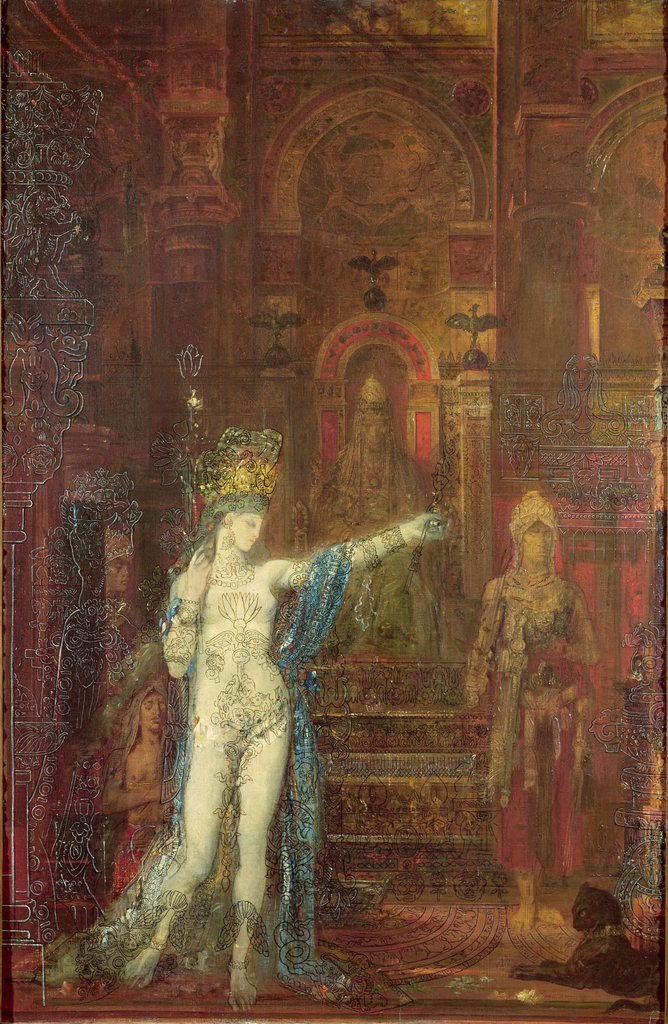 Detail of Salome Dancing Before Herod, c.1874 by Gustave Moreau