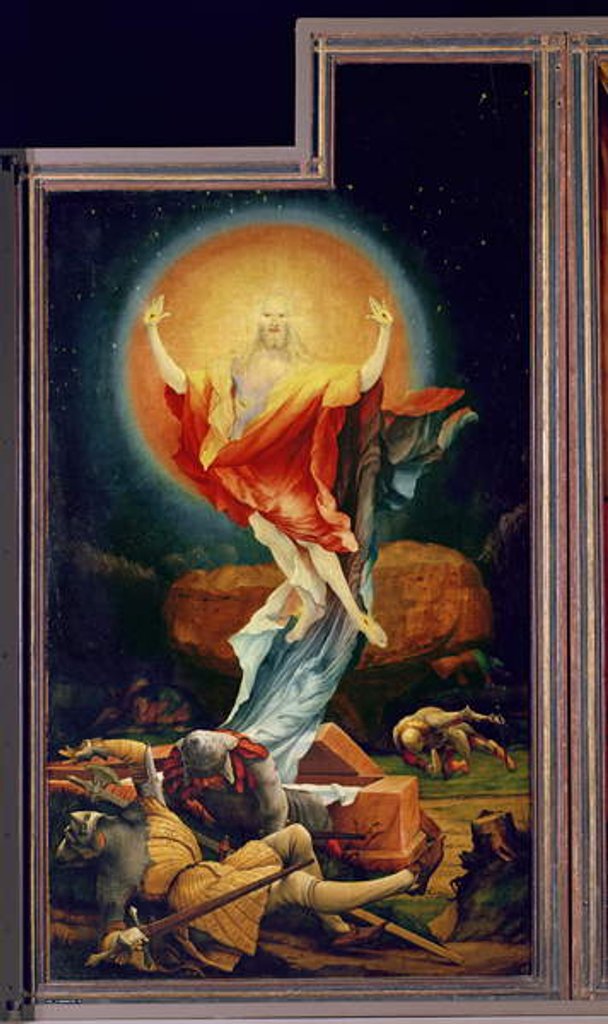 Detail of The Resurrection of Christ by Matthias Grunewald