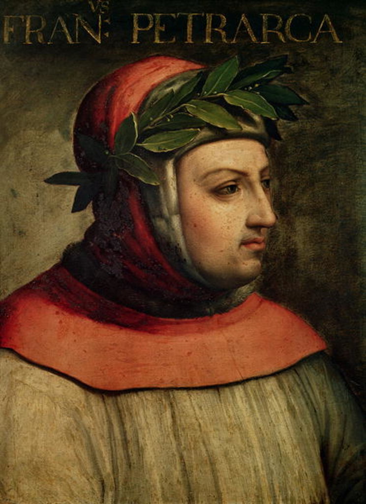 Detail of Portrait of Petrarch by Italian School