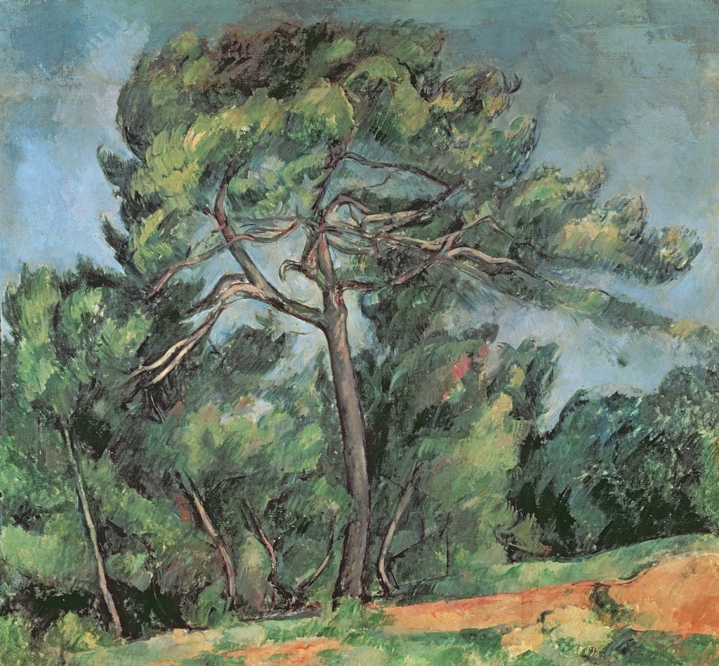 Detail of The Large Pine, c.1889 by Paul Cezanne