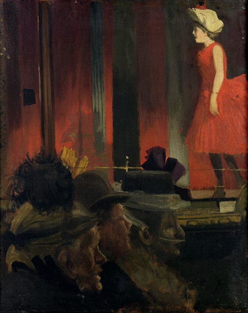 Detail of The Music Hall by Walter Richard Sickert