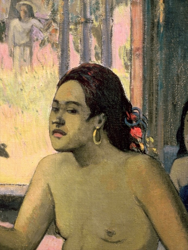 Detail of Eiaha Ohipa or Tahitians in a Room, 1896 by Paul Gauguin