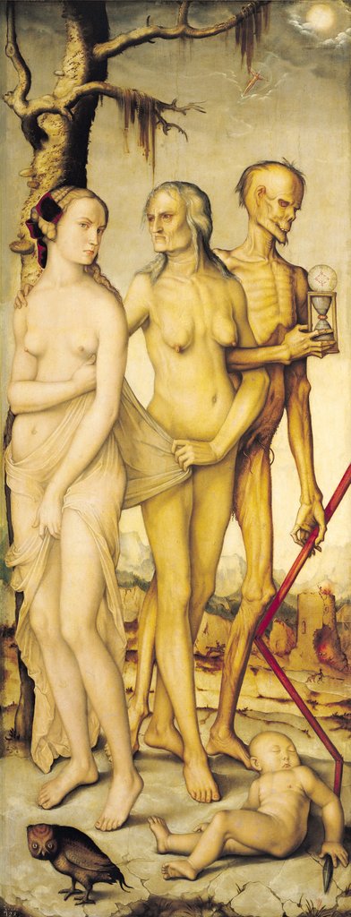 Detail of The Three Ages of Man and Death by Hans Baldung Grien