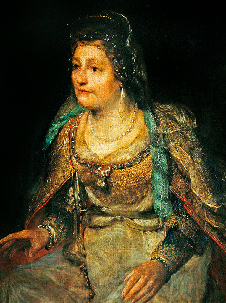 Detail of Female figure, c.1680-90 by Aert de Gelder