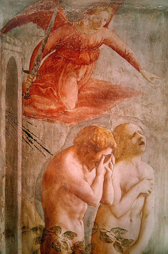 Detail of Detail of Adam and Eve Banished from Paradise, c.1427 by Tommaso Masaccio