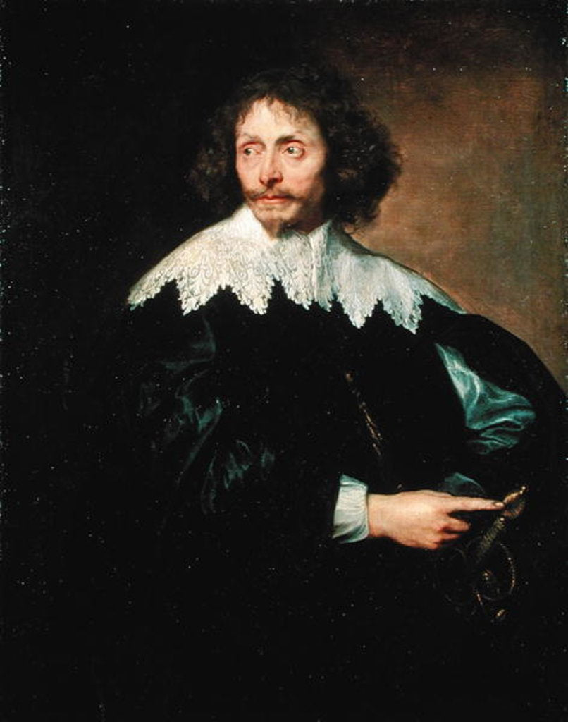 Detail of Portrait of Sir Thomas Chaloner 1620 by Anthony van Dyck