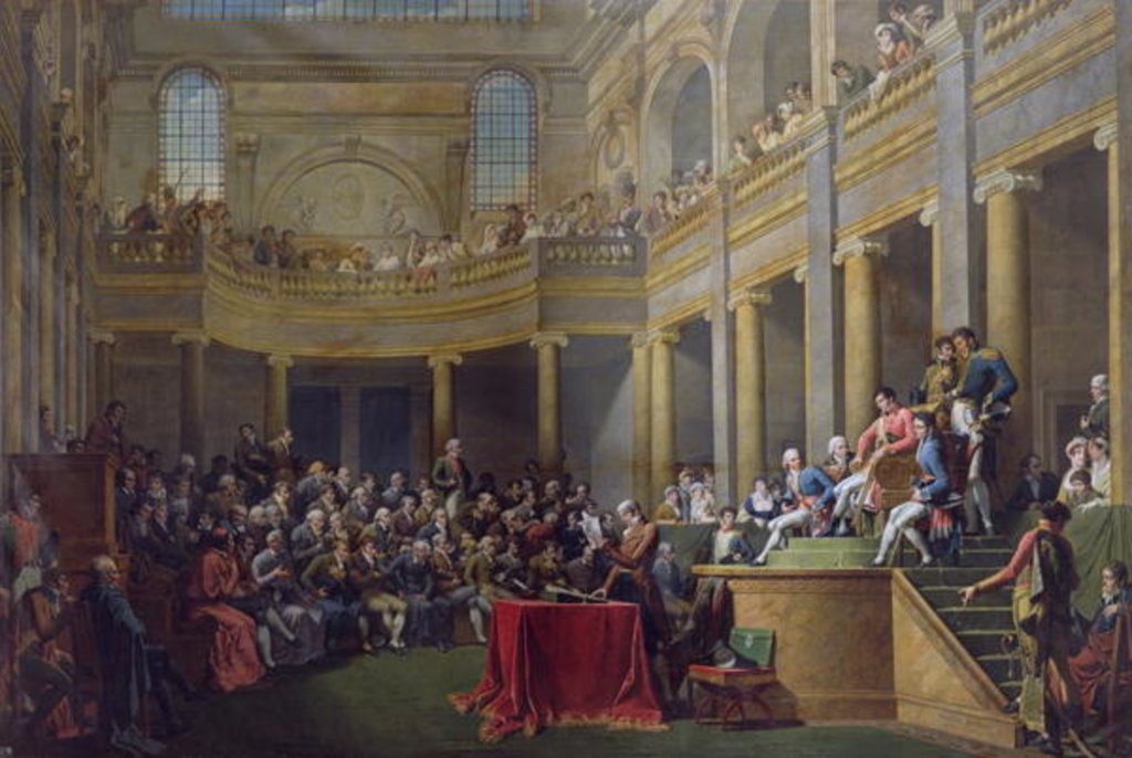 Detail of The Committee of Lyon, 26th January 1802, 1808 by Nicolas Andre Monsiau