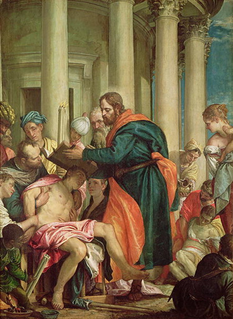 Detail of The Miracle of St. Barnabas, c.1566 by Veronese