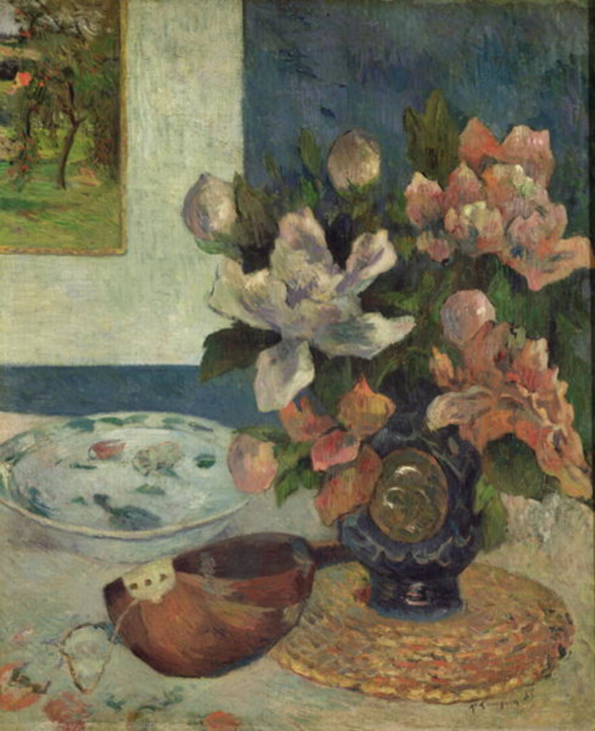 Detail of Still Life with a Mandolin, 1885 by Paul Gauguin