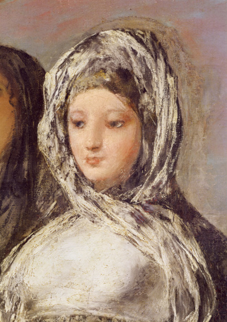 Detail of The Letter or The Young Girls, 1812-1819 by Francisco Jose de Goya y Lucientes