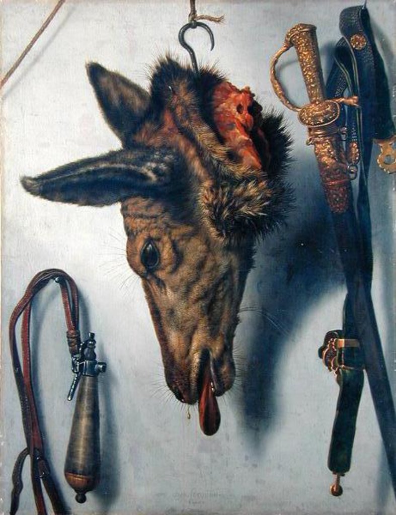 Detail of The Kill by Hinrich Stravius