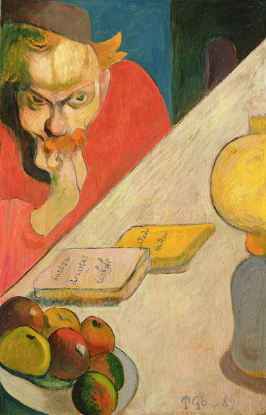 Detail of Portrait of Jacob Meyer de Haan, 1889 by Paul Gauguin