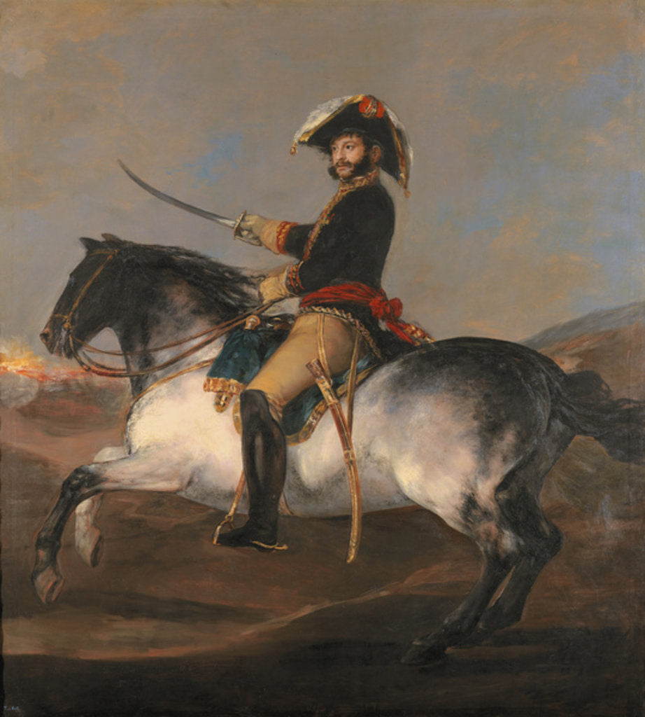 Detail of Equestrian Portrait of General Palafox, 1814 by Francisco Jose de Goya y Lucientes