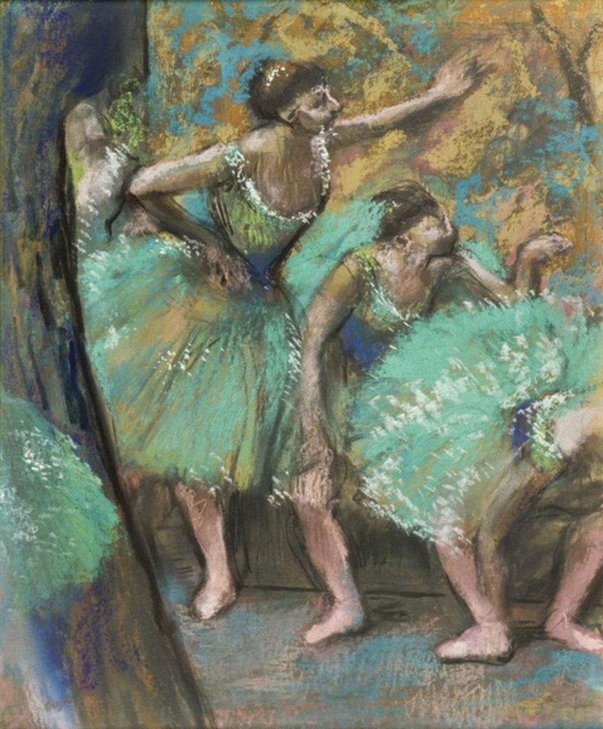 Detail of Dancers, 1898 by Edgar Degas