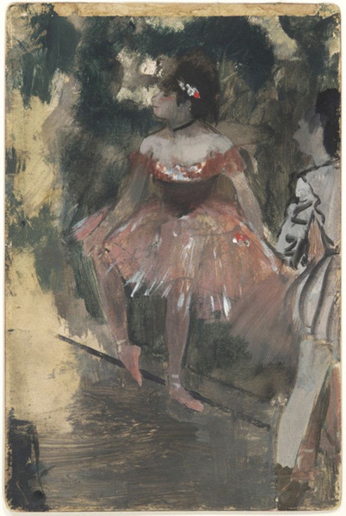 Detail of Dancers, c.1878 by Edgar Degas