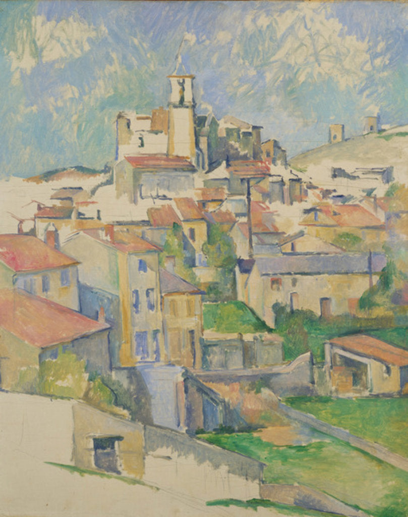 Detail of Gardanne, 1885-86 by Paul Cezanne