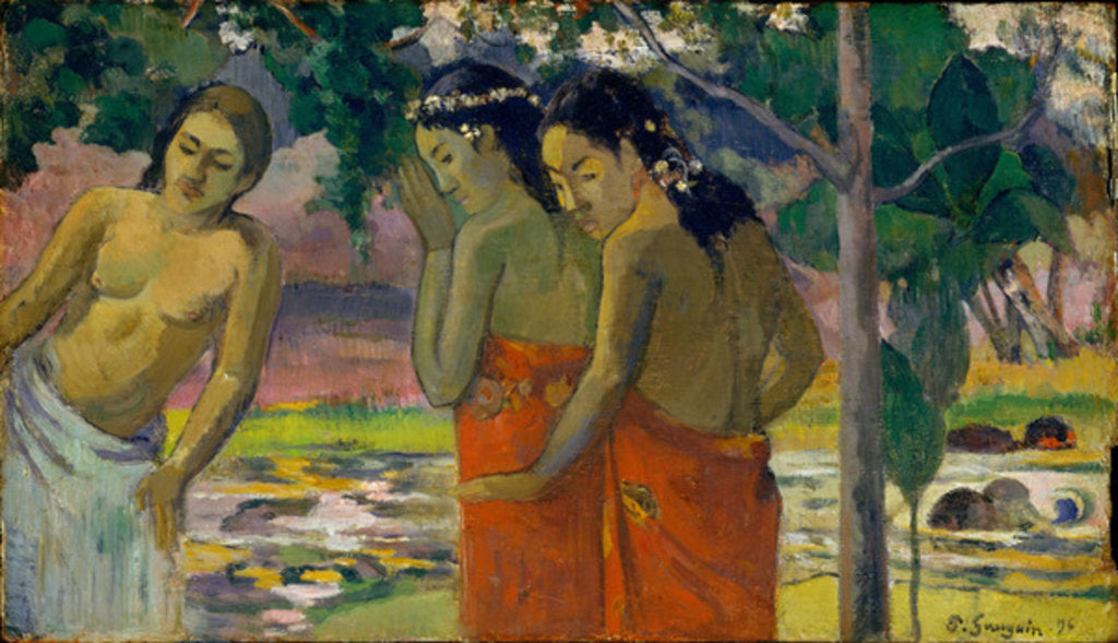 Detail of Three Tahitian Women, 1896 by Paul Gauguin