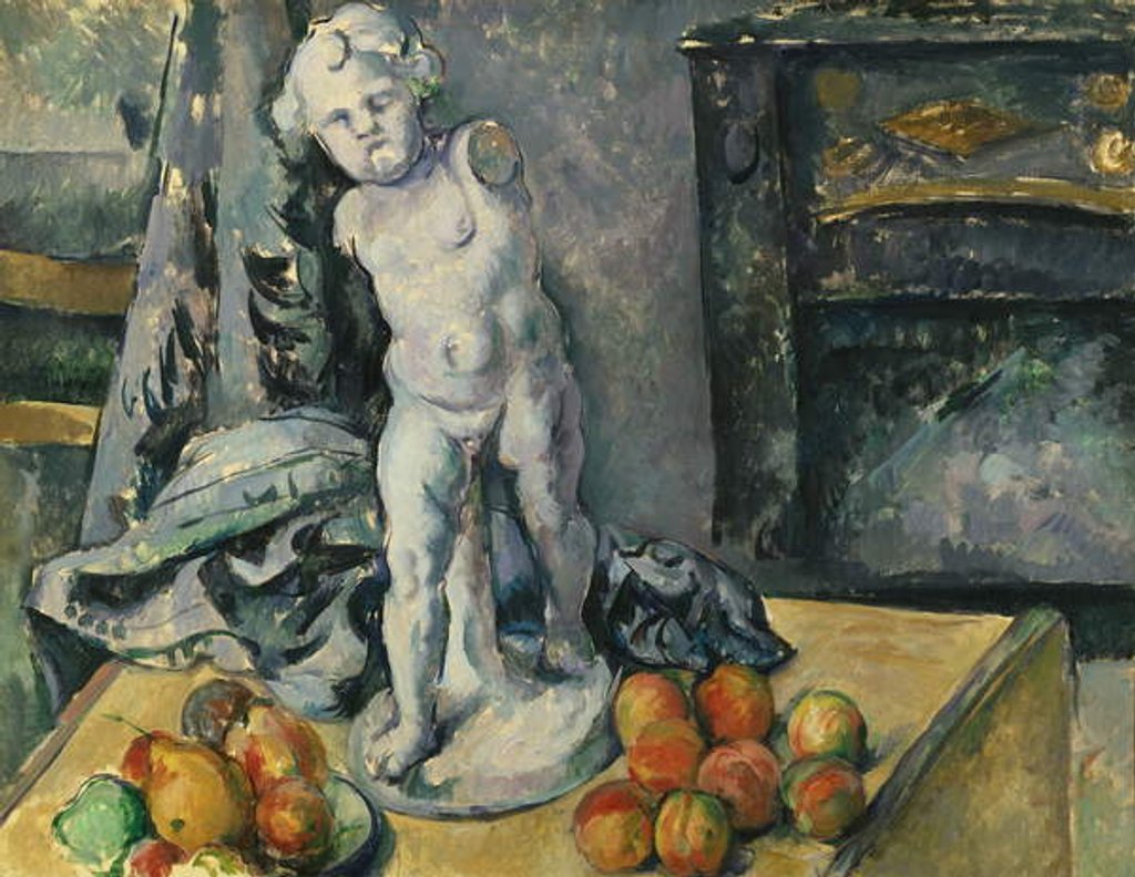 Detail of Still Life with Plaster Cupid, 1890s by Paul Cezanne