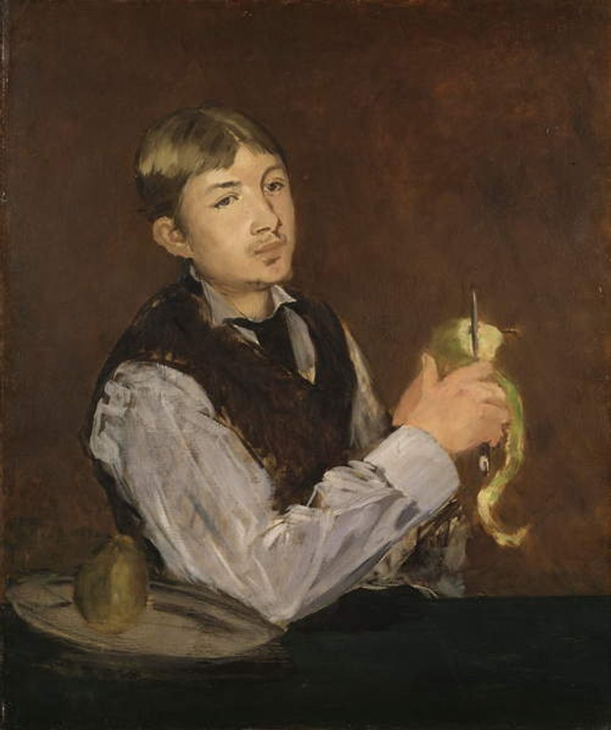 Detail of Young Boy Peeling a Pear, c.1867 by Edouard Manet