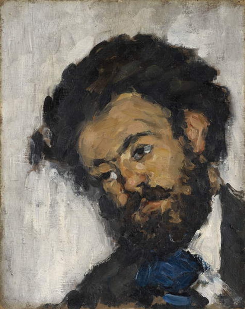 Detail of Portrait of Antoine-Fortuné Marion, c.1871 by Paul Cezanne